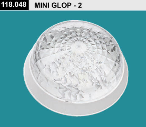 Пластиковый светильник Мини Глоп-2